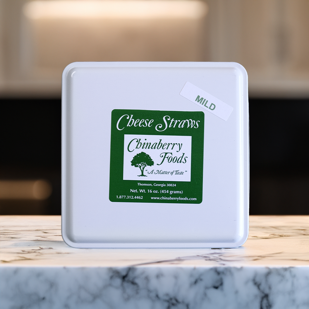 16oz Cheese Straw Gift Tin (original or mild)