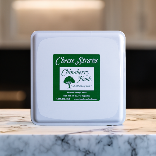 16oz Cheese Straw Gift Tin (original or mild)